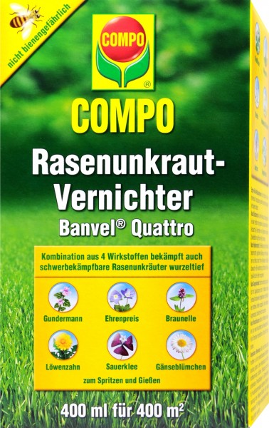 Compo Lawn Weed Killers, 400 ml