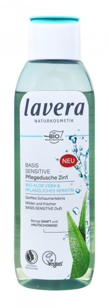 Lavera Basis Sensitive 2-in-1 Body Wash, 250 ml