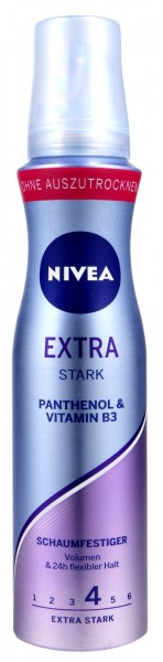 Nivea Extra Strong Mousse, 150 ml
