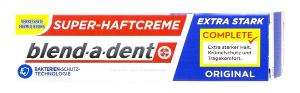 Blend-a-Dent Super Extra Strong Denture Adhesive Cream, 47 g