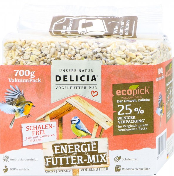 Delicia All Year Bird Food Energy Feed Mix, 700 g