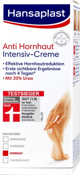 Hansaplast Anti-Callus Cream, 75 ml