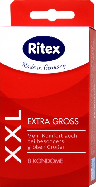 Ritex XXL condoms, 8-pack