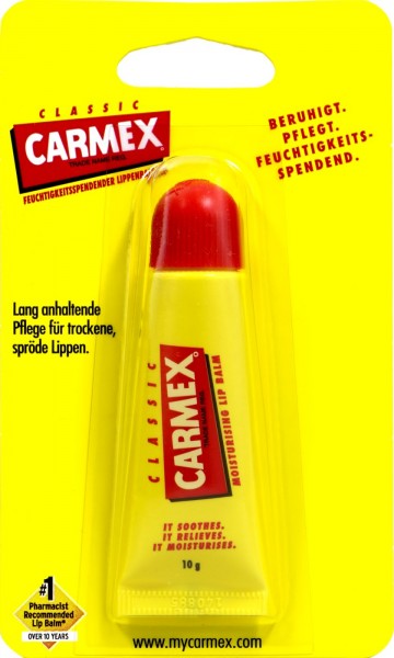 Carmex Lip Balm Classic, Tube, 10 g