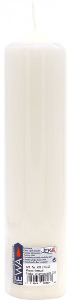 Altar Candle, White, 60 x 240 mm