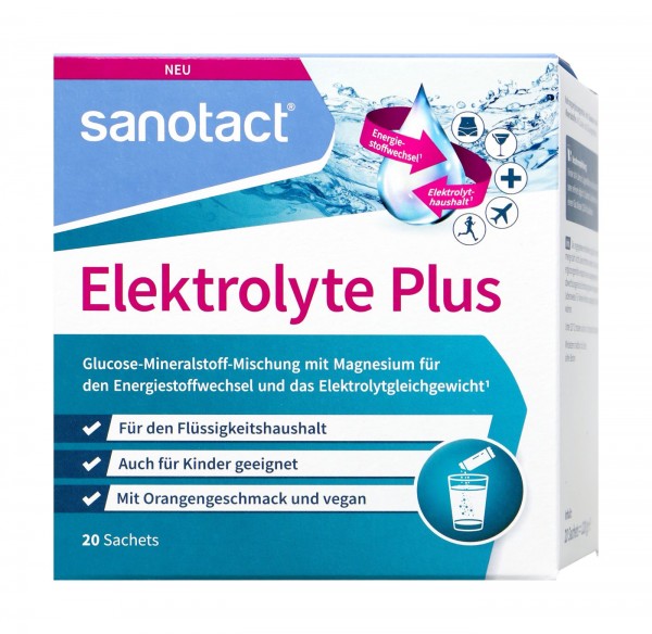 Sanotact Electrolytes Plus pills, 20-pack