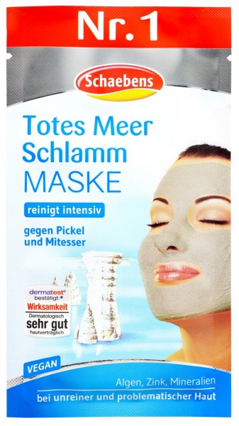 Schaebens Dead Sea Mud Mask, 15 ml