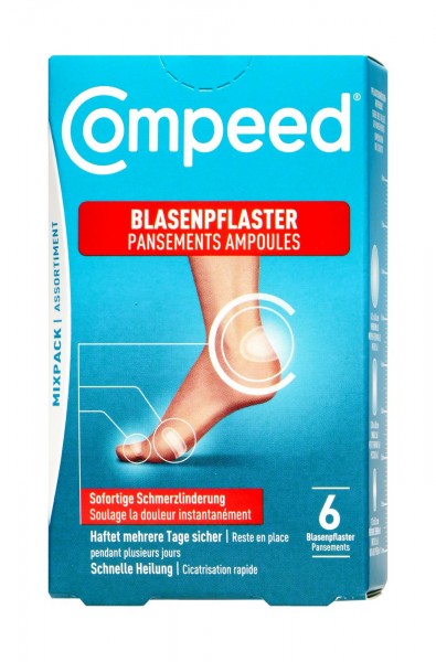 Compeed Blister Plasters, assorted, 6-pack