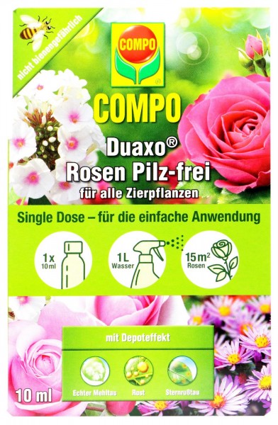 Compo Duaxo Rose Fungus-Free for all Ornamental Plants, 10 ml