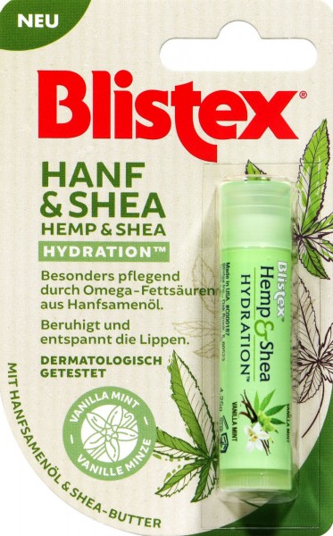 Blistex Hemp & Shea Stick, 4,25 g
