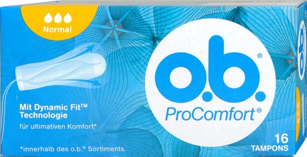 OB Pro Comfort Normal, 16-pack