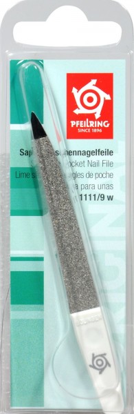 Pfeilring Sapphire Pocket Nail File, 9 cm