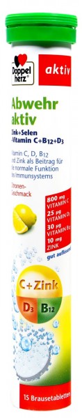 Doppelherz Active Defence Effervescent Tablets, 15-pack