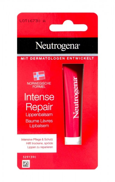Neutrogena Intense Repair Lip Cream, 15 ml