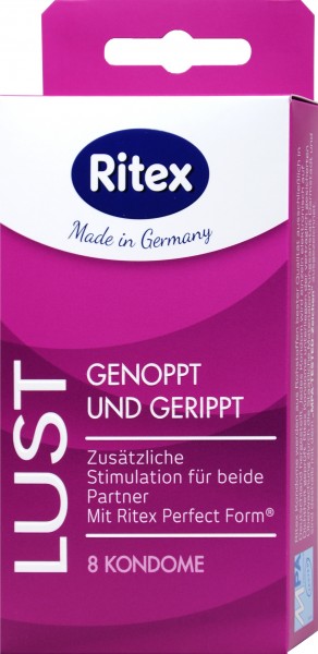 Ritex Lust Condoms, 8-pack