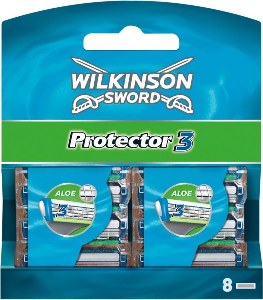 Wilkinson Protect 3 Blades, 8 PK