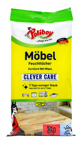 Poliboy Wet Wipes Furniture, 24 pieces