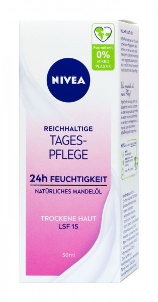 Nivea Visage Rich Day Cream SPF15, 50 ml