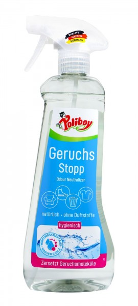 Poliboy Odour Stop Spray Pistol, 500 ml