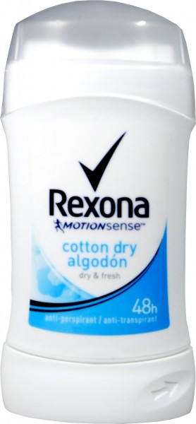 Rexona Cotton Dry Stick, 40 ml