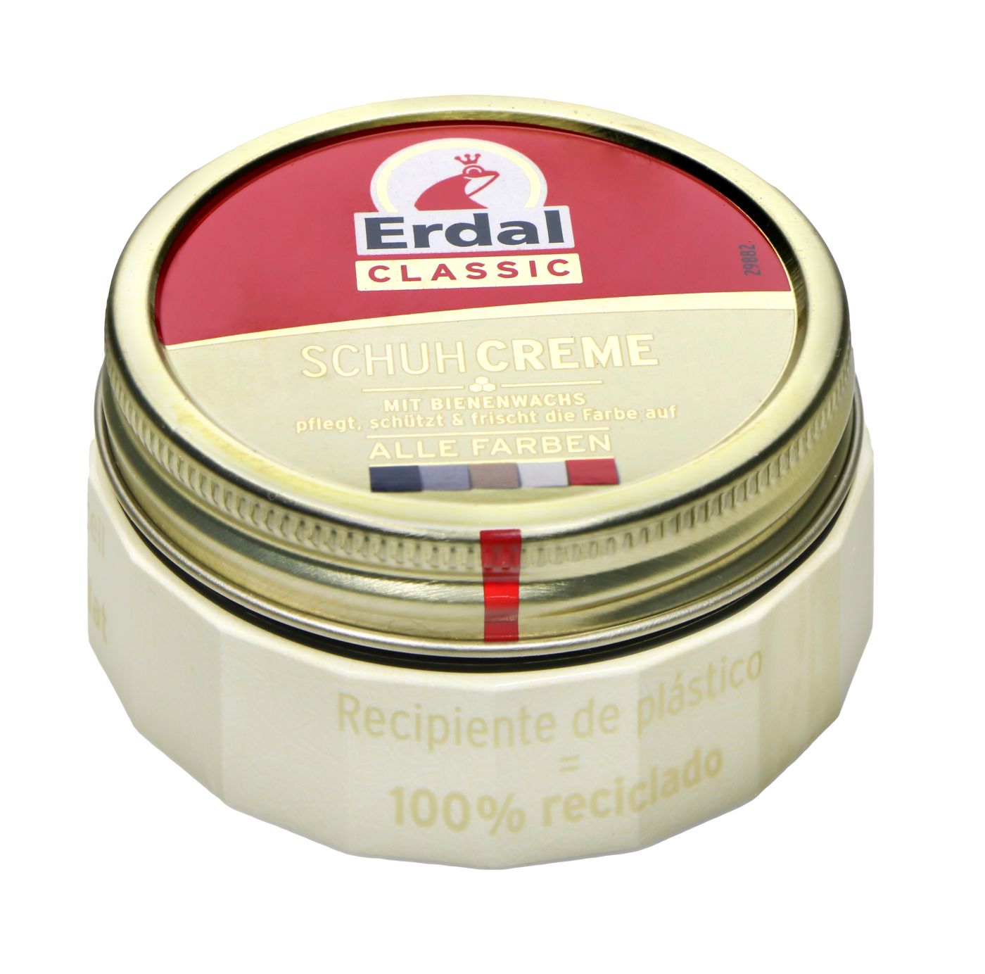 thumbnail image 2 of Erdal Classic Shoe Cream – Black, Protects & Refreshes Color, DOSE Size, Made In Germany 2 of 2