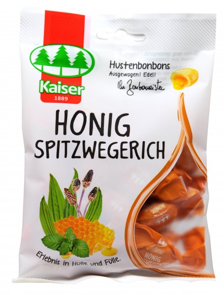 Kaiser Honey Ribwort Plantain Lozenge, 90 g