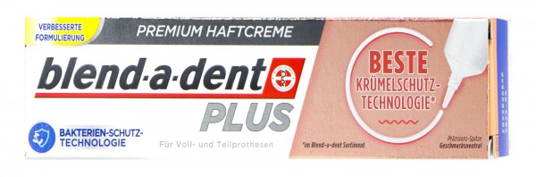 Blend-a-Dent Best Crumb Protection Denture Adhesive Cream Plus, 40 g
