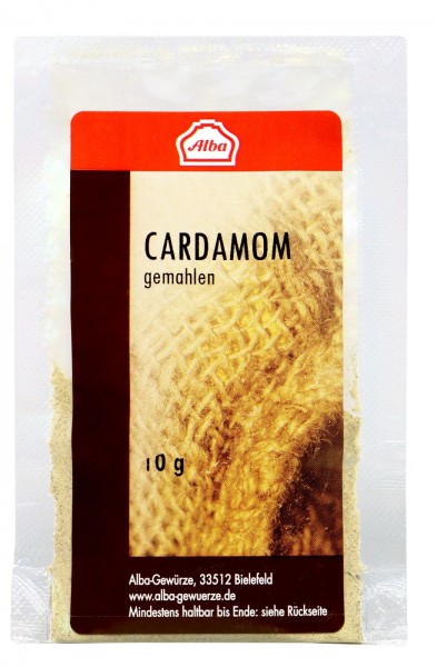 Alba Cardamom, ground, 10 g