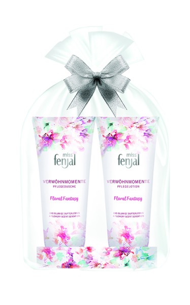 Miss Fenjal Floral Fantasy Care Kit Gift Set, 200 ml
