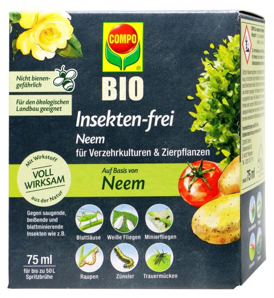 Compo Organic Neem Insect Repellent, 75 ml