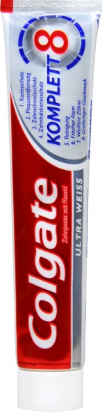 Colgate Complete Ultra White Toothpaste, 75 ml