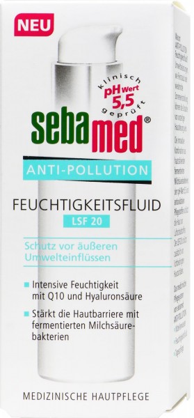 Sebamed Anti-Pollution Moisture Fluid - 30 ml